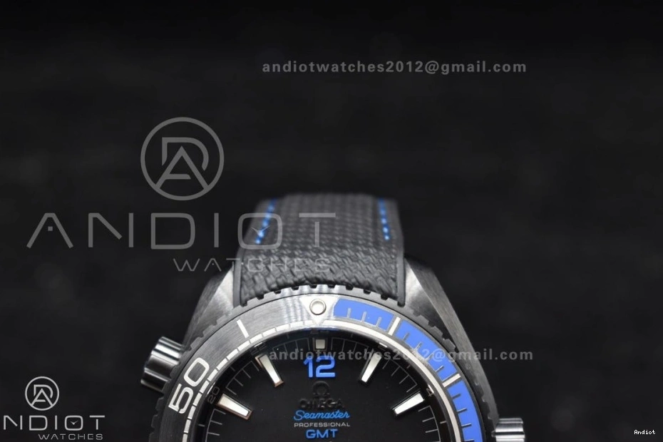 Planet Black Strap VSF Deep Ocean Real Nylon Best Black Blue Clone 45.5mm Ceramic A8906 1:1 Edition Super on 1108